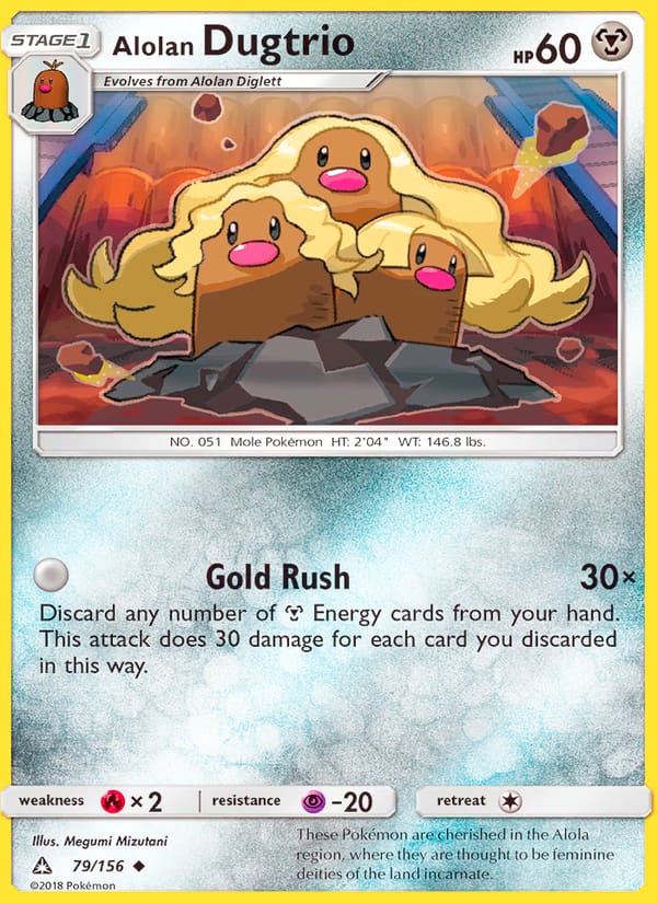 Alolan Dugtrio 079/156
