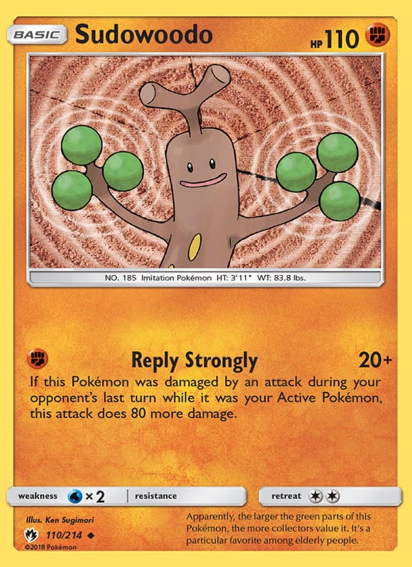 Sudowoodo 110/214
