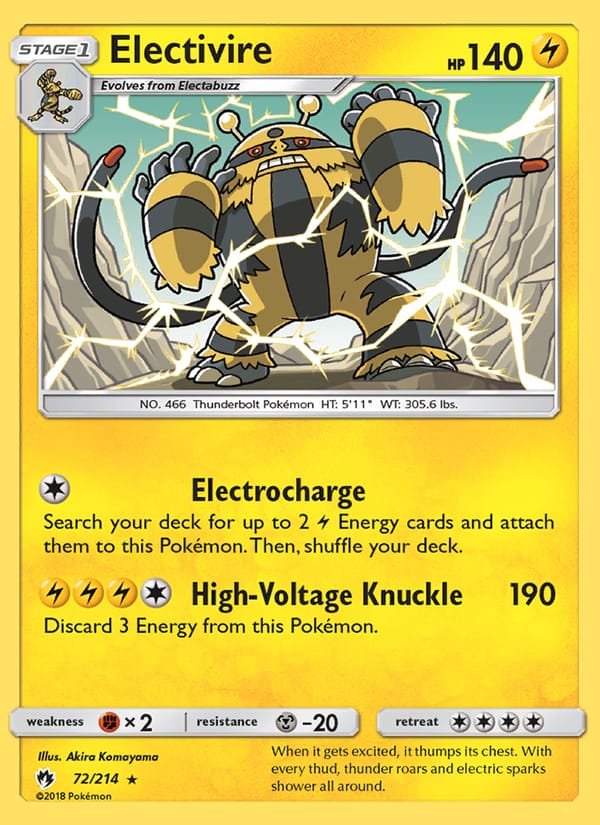 Electivire 072/214