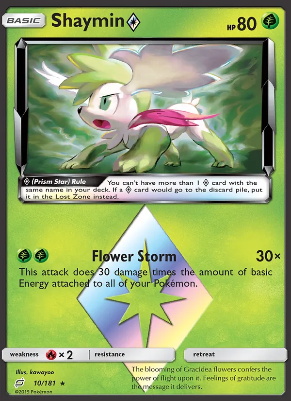 Shaymin ◇ 10 – Non-holo