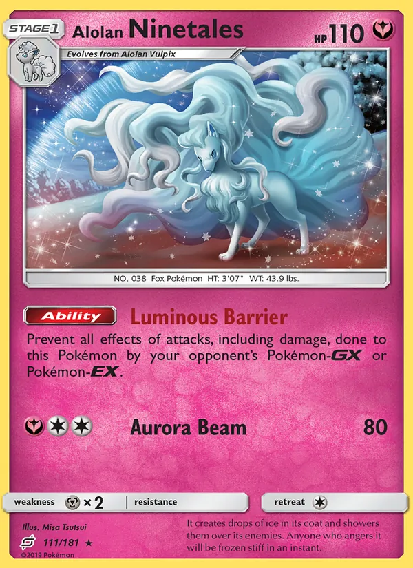 Alolan Ninetales 111 – Non-holo
