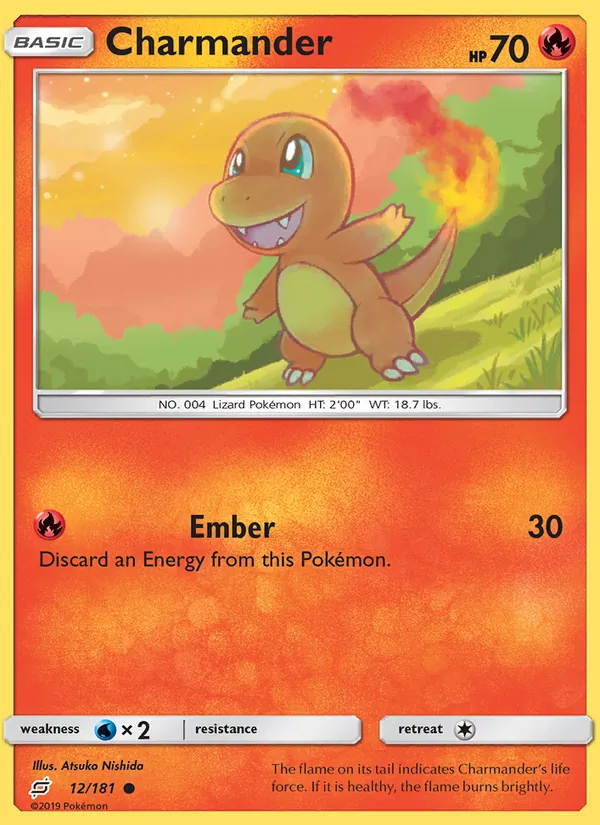 Charmander 12 – Reverse Holo