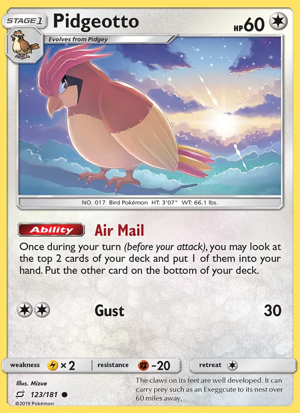 Pidgeotto 123 – Non-holo