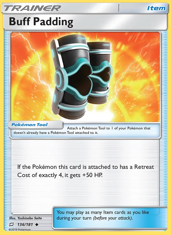 Buff Padding 136 – Non-holo
