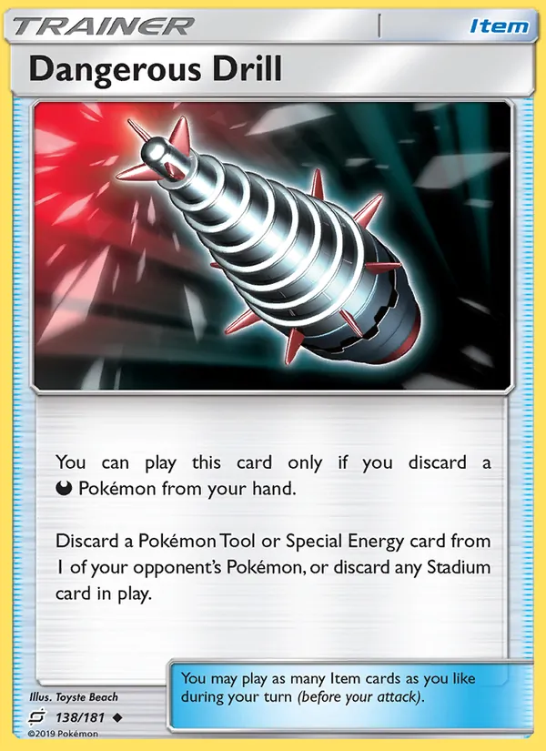 Dangerous Drill 138 – Non-holo