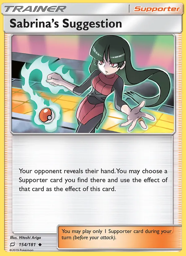 Sabrina’s Suggestion 154 – Non-holo