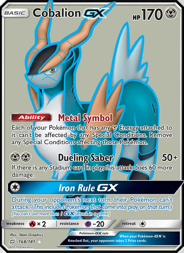 Cobalion GX 168 – Non-holo