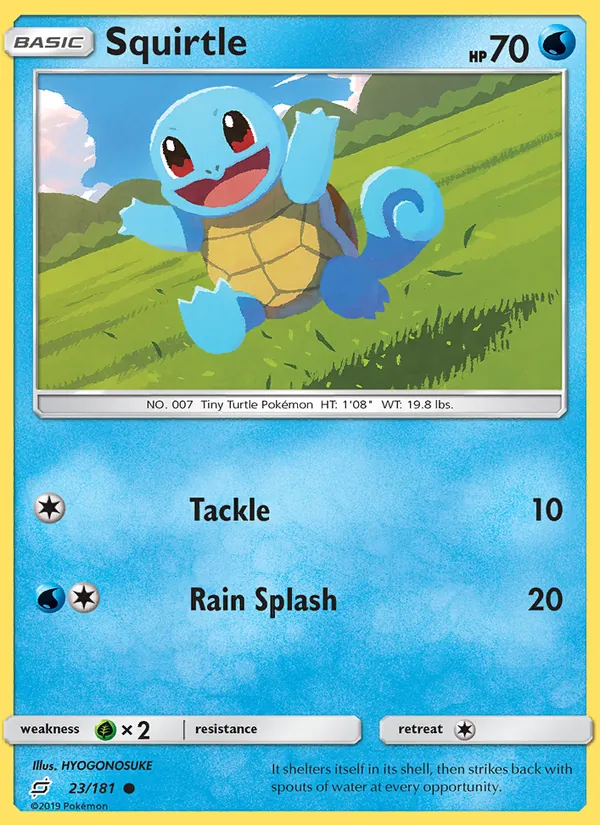 Squirtle 23 – Non-holo