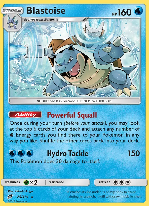 Blastoise 25 – Non-holo
