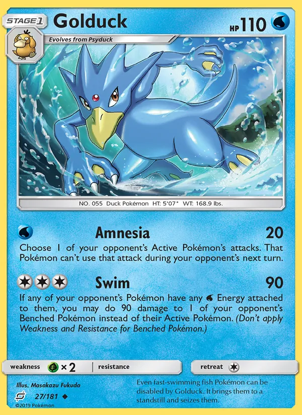 Golduck 27 – Non-holo