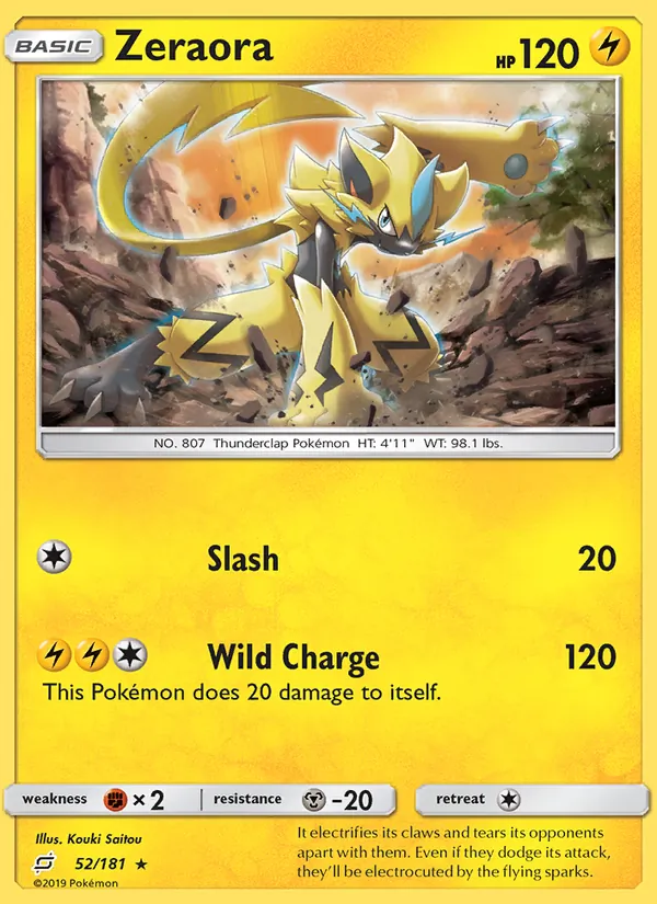 Zeraora 52 – Non-holo