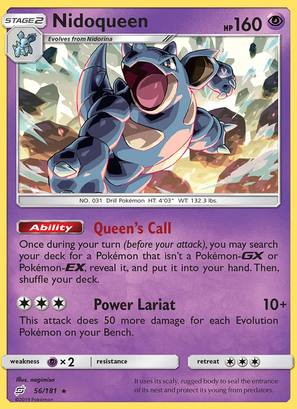 Nidoqueen 56 – Non-holo
