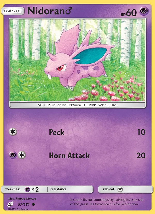 Nidoran♂ 57 – Non-holo
