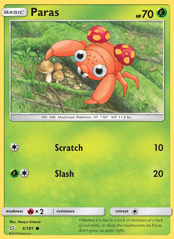 Paras 6 – Non-holo