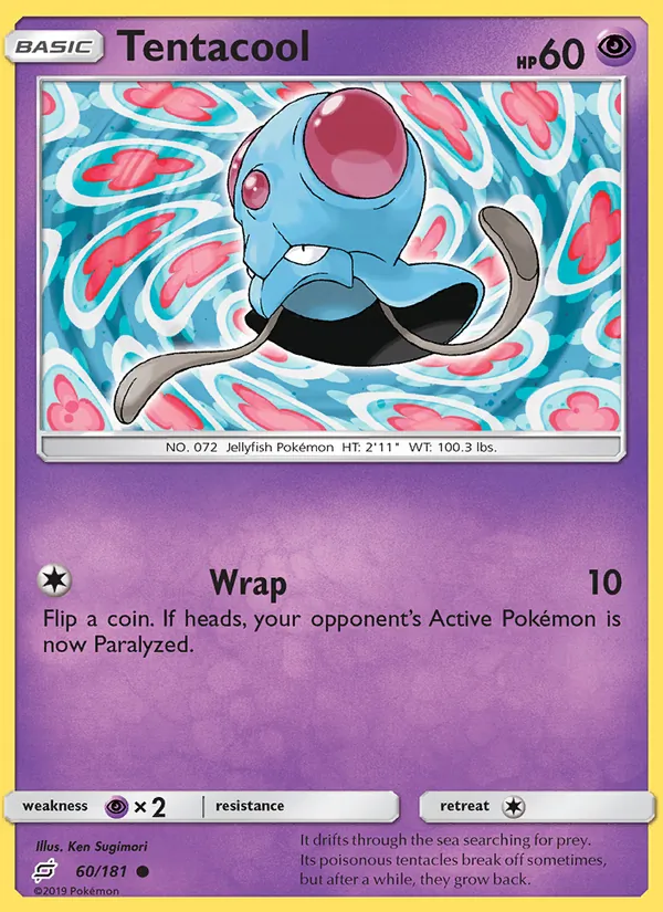 Tentacool 60 – Non-holo