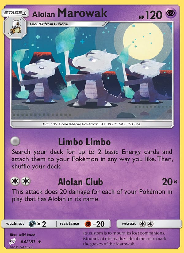 Alolan Marowak 064/181
