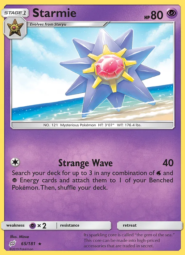Starmie 65 – Non-holo