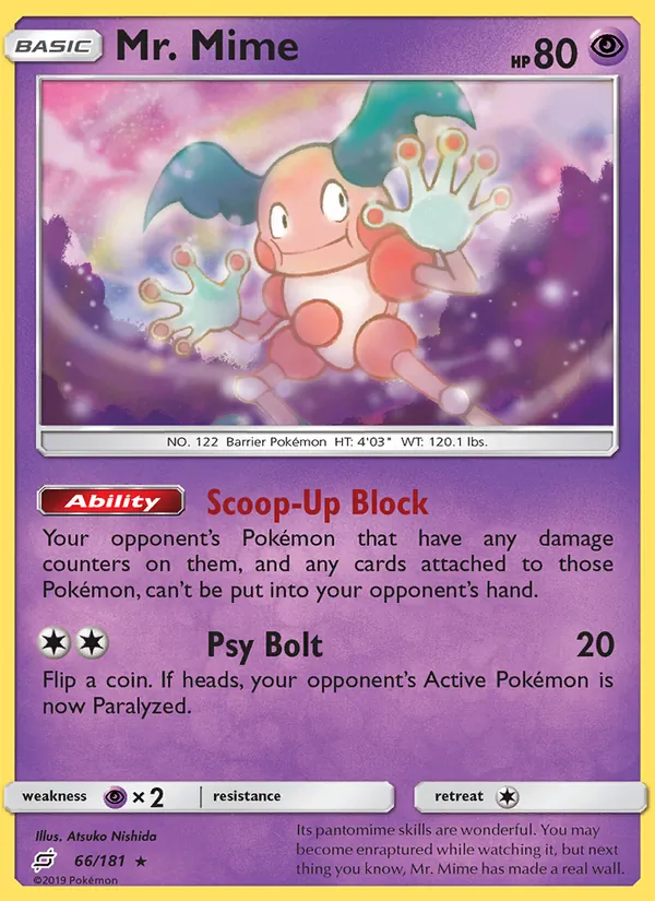 Mr. Mime 66 – Non-holo