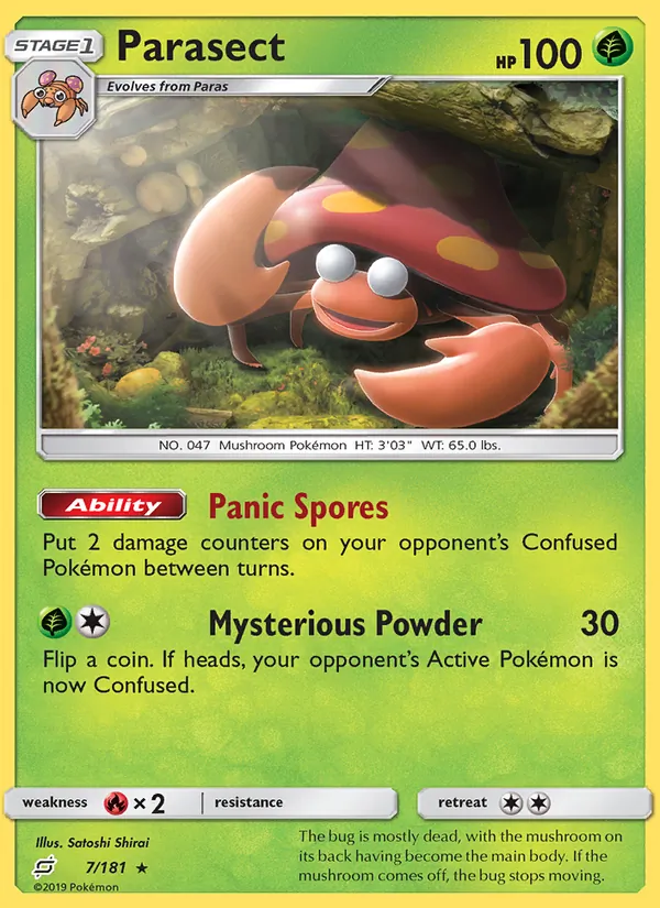 Parasect 7 – Non-holo