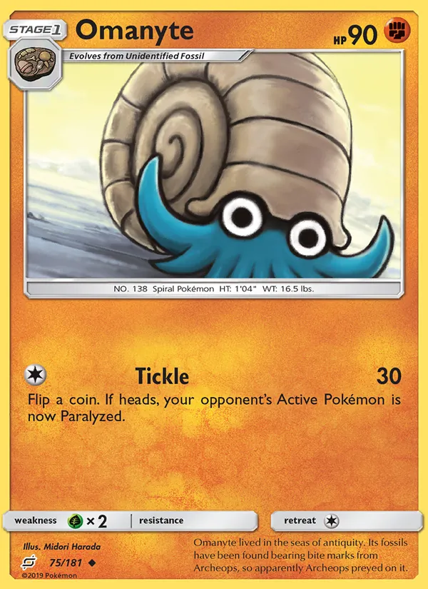 Omanyte 75 – Non-holo