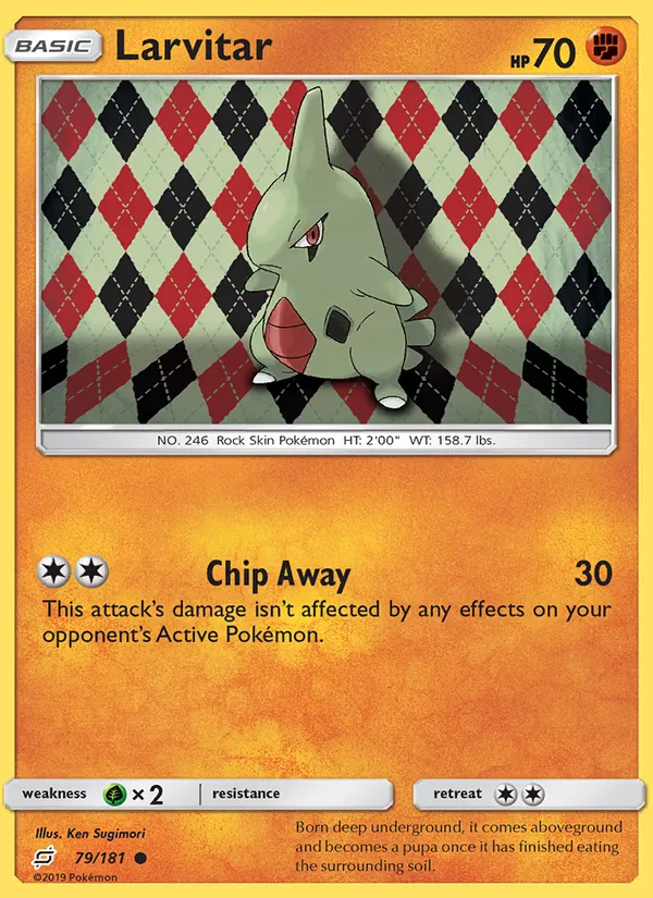 Larvitar 79 – Non-holo