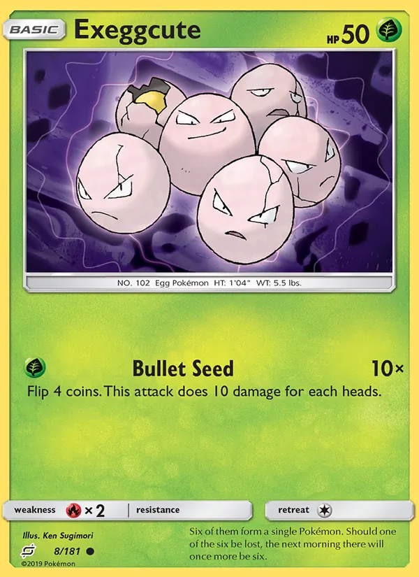 Exeggcute 8 – Non-holo
