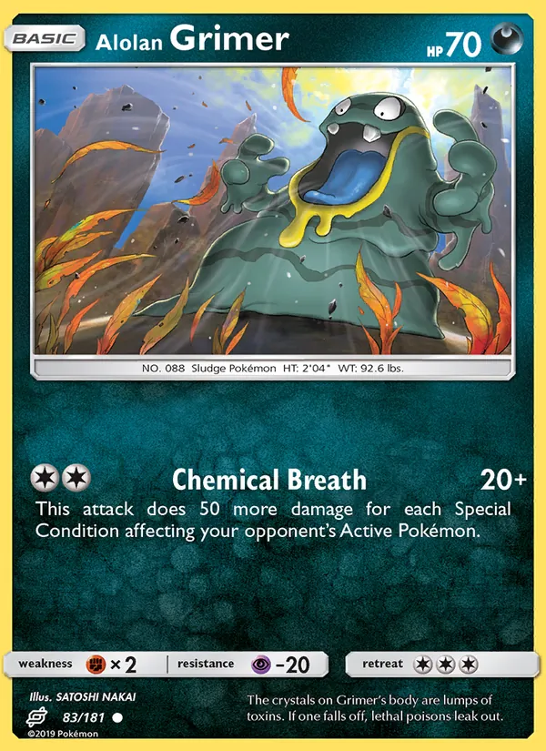 Alolan Grimer 83 – Non-holo