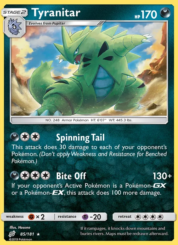Tyranitar 85 – Non-holo