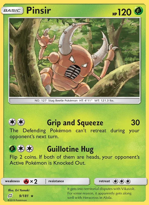 Pinsir 9 – Non-holo