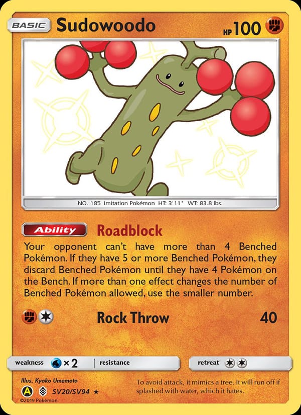 Sudowoodo 020/094