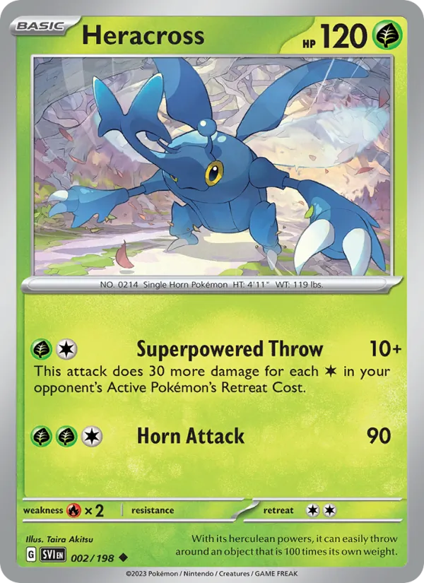 Heracross 002 – Non-holo