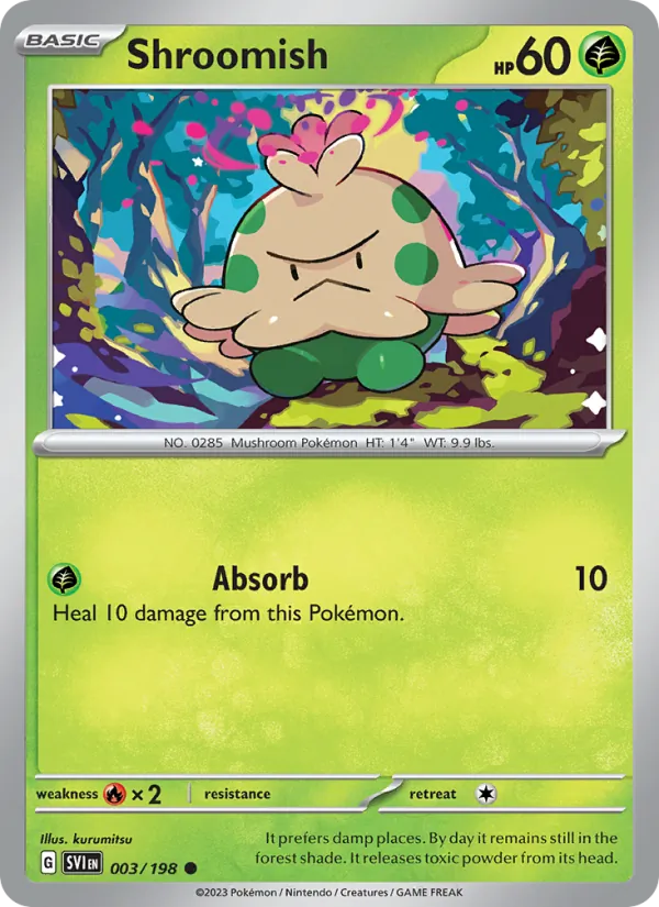 Shroomish 003 – Non-holo