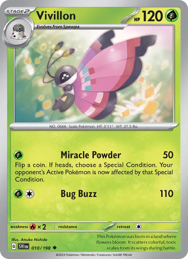 Vivillon 010 – Non-holo