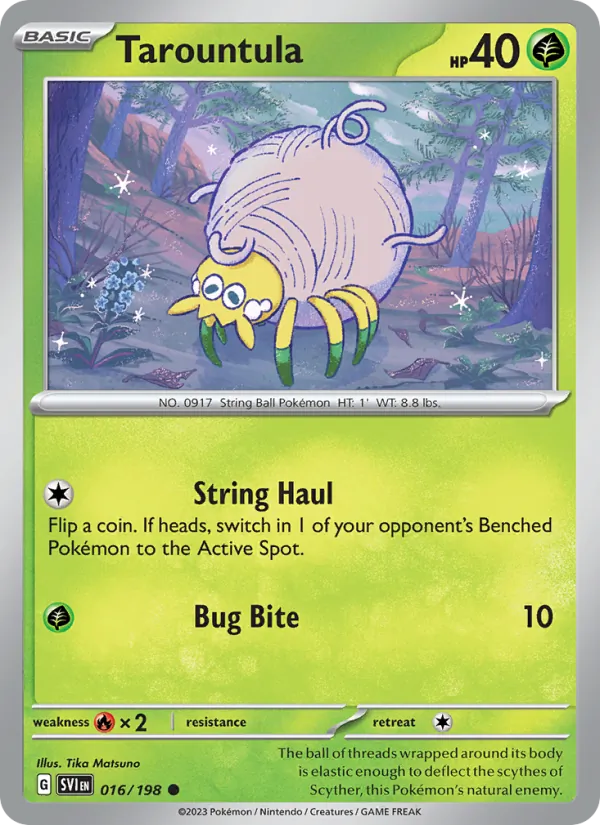 Tarountula 016 – Non-holo