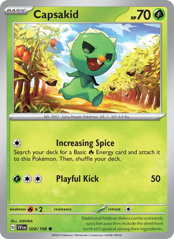 Capsakid 028 – Non-holo
