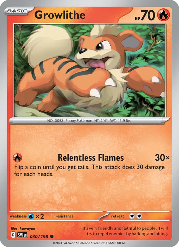 Growlithe 030 – Non-holo