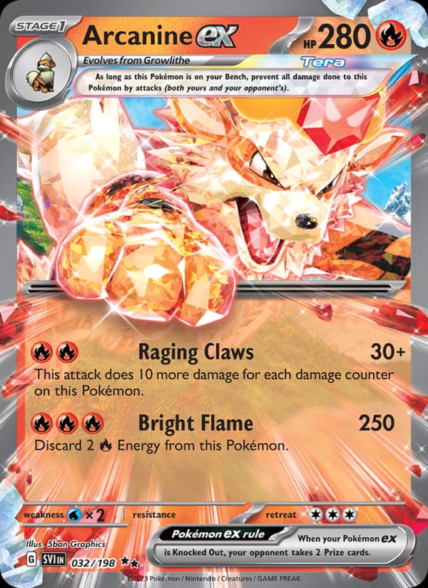 Arcanine ex 032/198