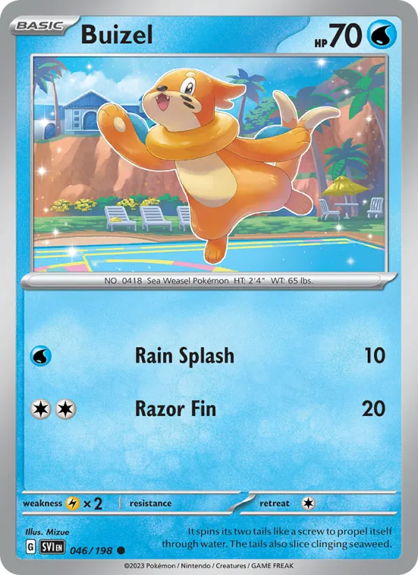 Buizel 046 – Non-holo