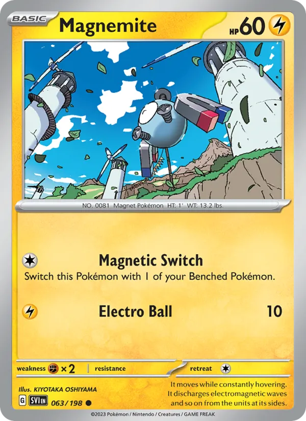 Magnemite 063 – Non-holo