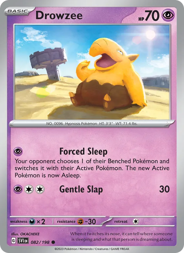 Drowzee 082 – Non-holo