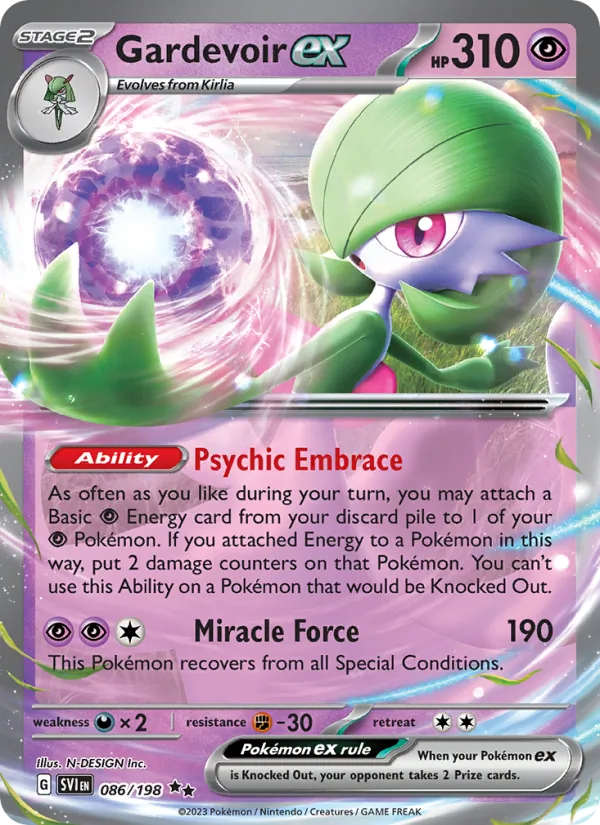 Gardevoir ex 086 – Holo