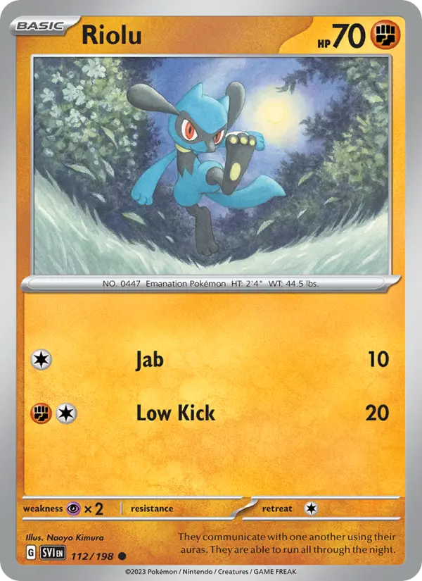 Riolu 112 – Non-holo