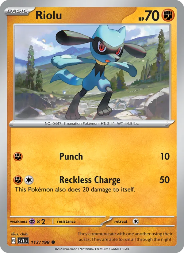 Riolu 113 – Non-holo