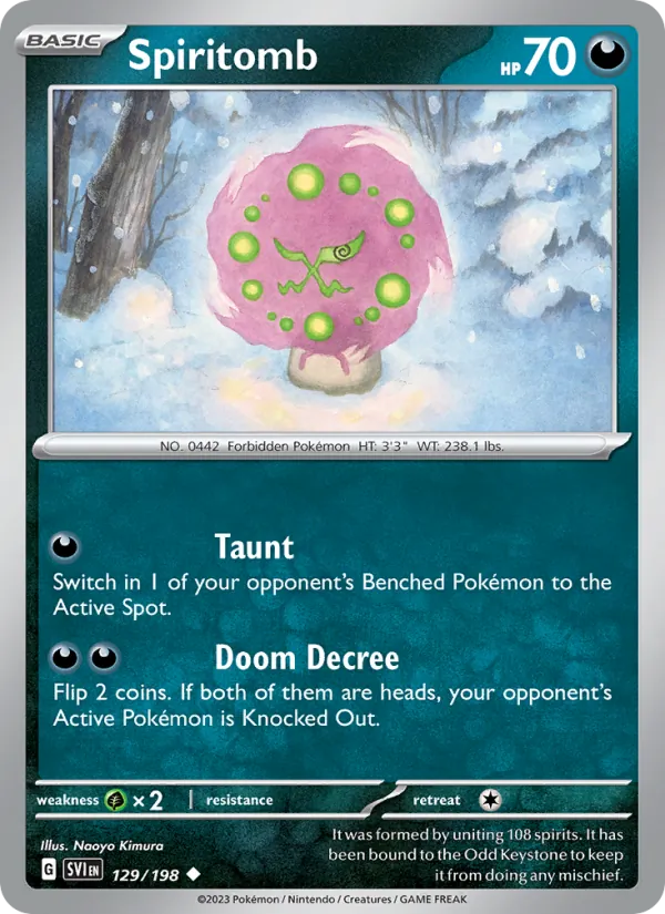 Spiritomb 129 – Non-holo