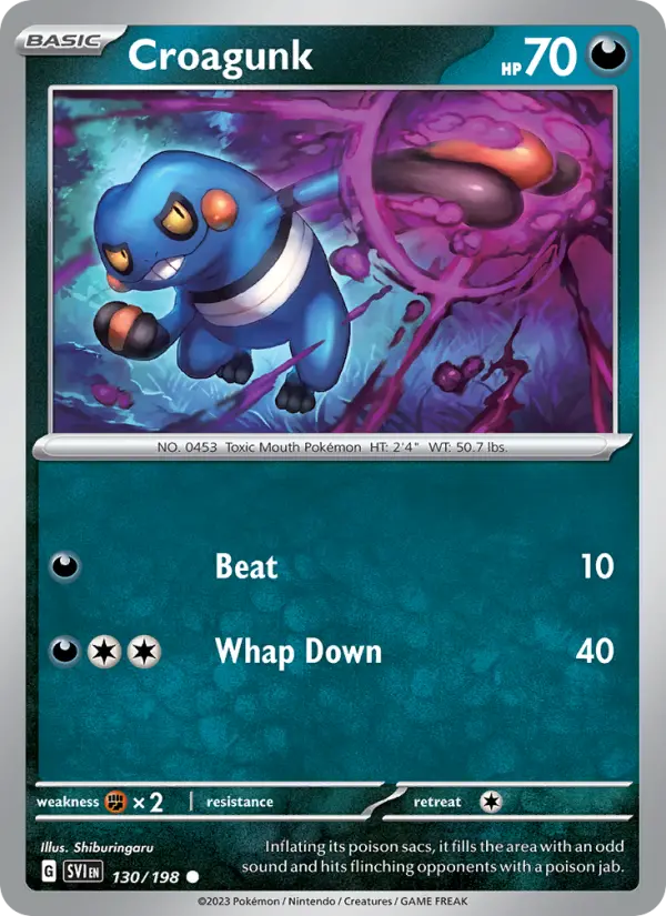 Croagunk 130 – Non-holo