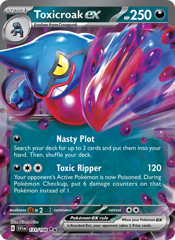 Toxicroak ex 131 – Holo