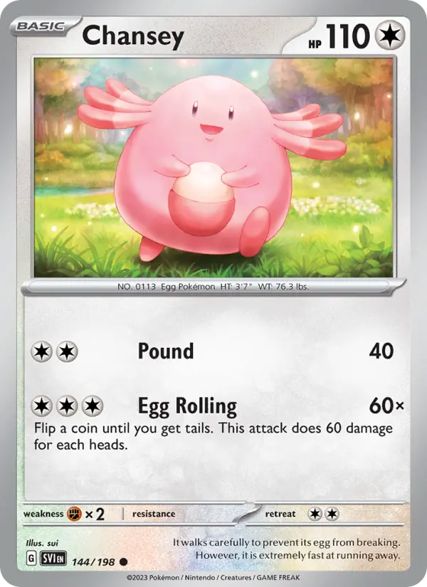 Chansey 144 – Non-holo