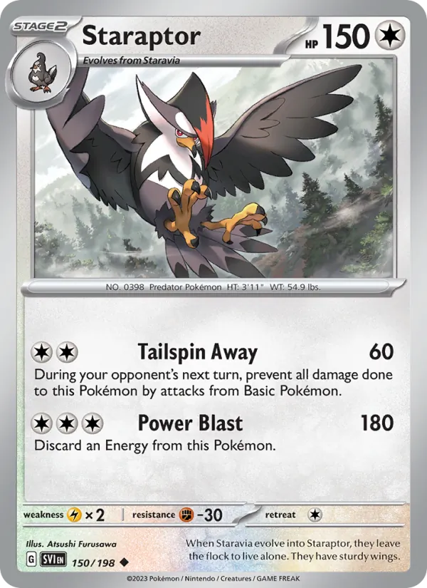 Staraptor 150 – Non-holo