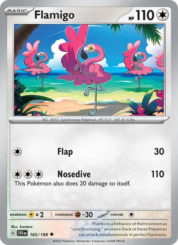 Flamigo 165 – Non-holo