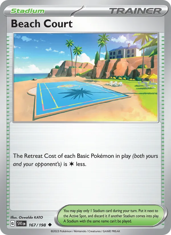Beach Court 167 – Non-holo